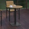 Flash Furniture Natural/Gray 24 Inch Round Outdoor Patio Table SB-TB106-NAT-GG - alternate 5